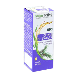 Naturactive Cèdre de L'Atlas Bio Huile Essentielle Chémotypée