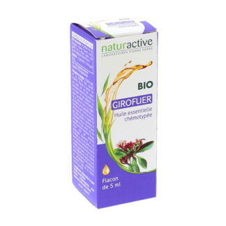 Naturactive Giroflier Bio Huile Essentielle Chémotypée
