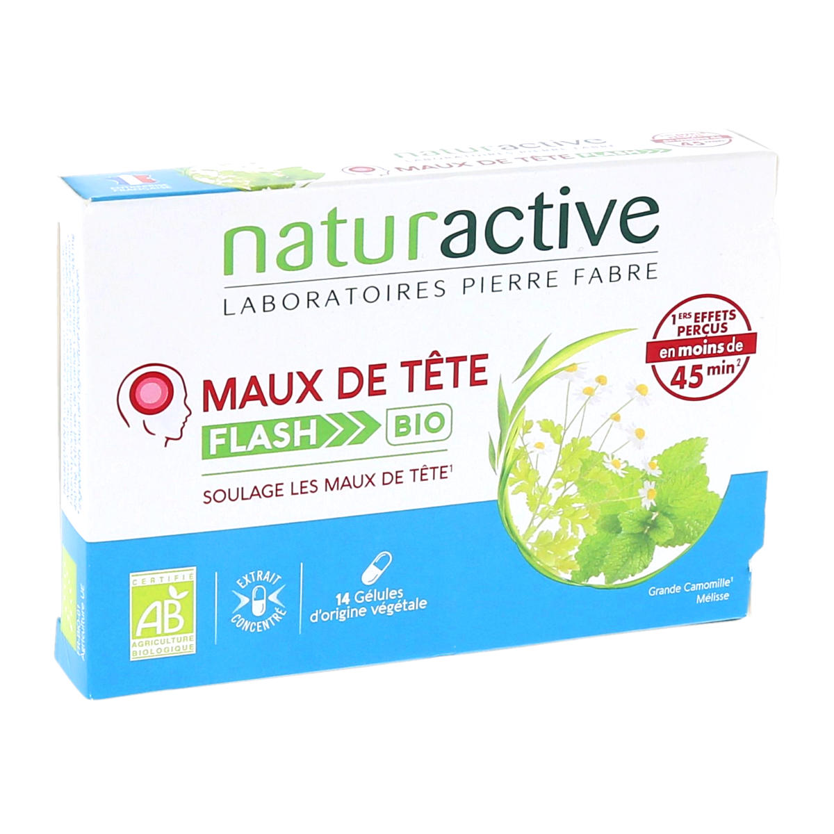 Naturactive Maux de tête Flash Bio