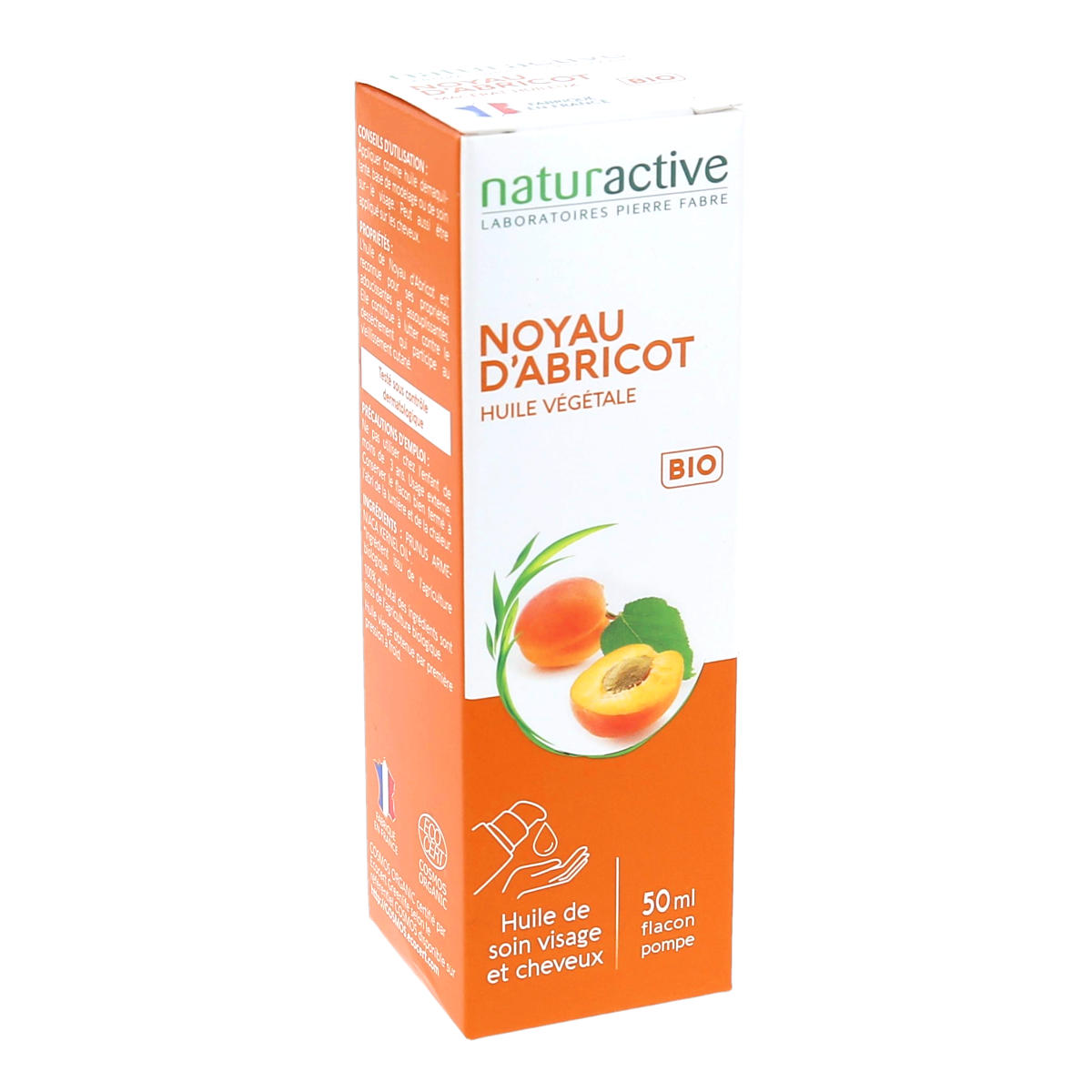 Naturactive Noyau D'Abricot Huile Végétale Bio
