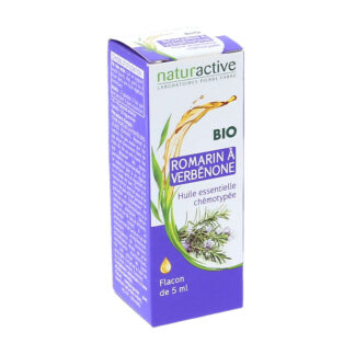 Naturactive Romarin à Verbénone Bio Huile Essentielle Chémotypée