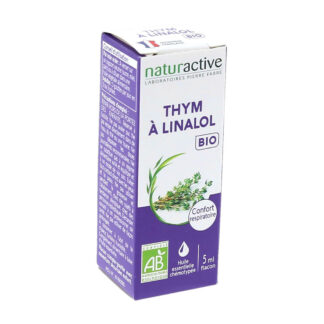 Naturactive Thym à Linalol Bio Huile Essentielle Chémotypée