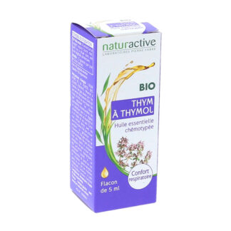 Naturactive Thym à Thymol Bio Huile Essentielle Chémotypée