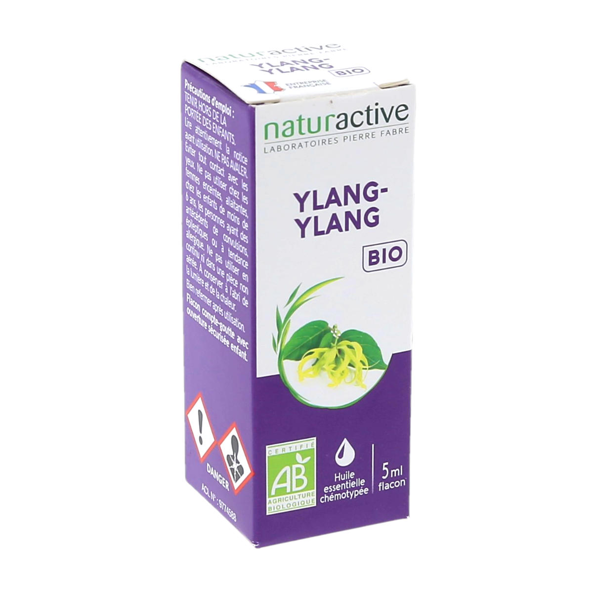 Naturactive Ylang-Ylang Bio Huile Essentielle Chémotypée