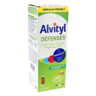 Alvityl Défenses Solution Buvable Dès 3 ans