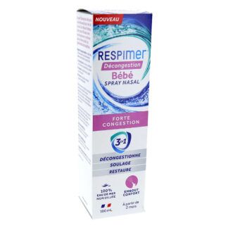 Respimer Décongestion Bébé Spray Nasal Embout Confort