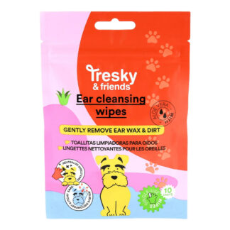 Tresky & Friends Lingettes Nettoyantes pour les oreilles du chien