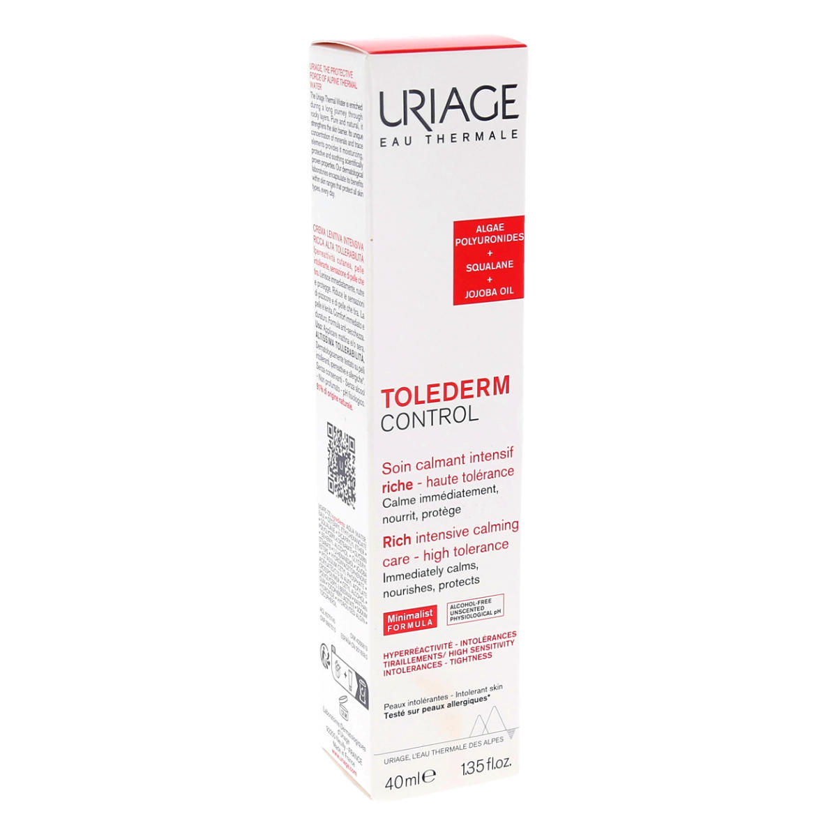 Uriage Tolederm Control Soin Calmant Intensif Riche Haute Tolérance