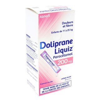 Doliprane Liquiz 200mg Suspension Buvable