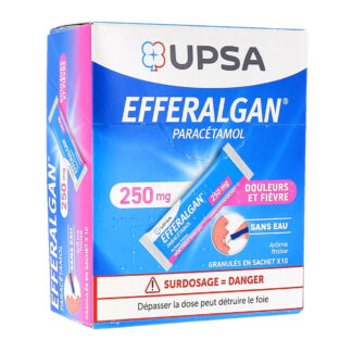 Efferalgan 250mg Granulés en sachet