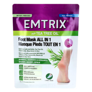 Emtrix Masque Pieds Tout en 1