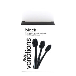 MyVariations Têtes de Brosse Souples Noires