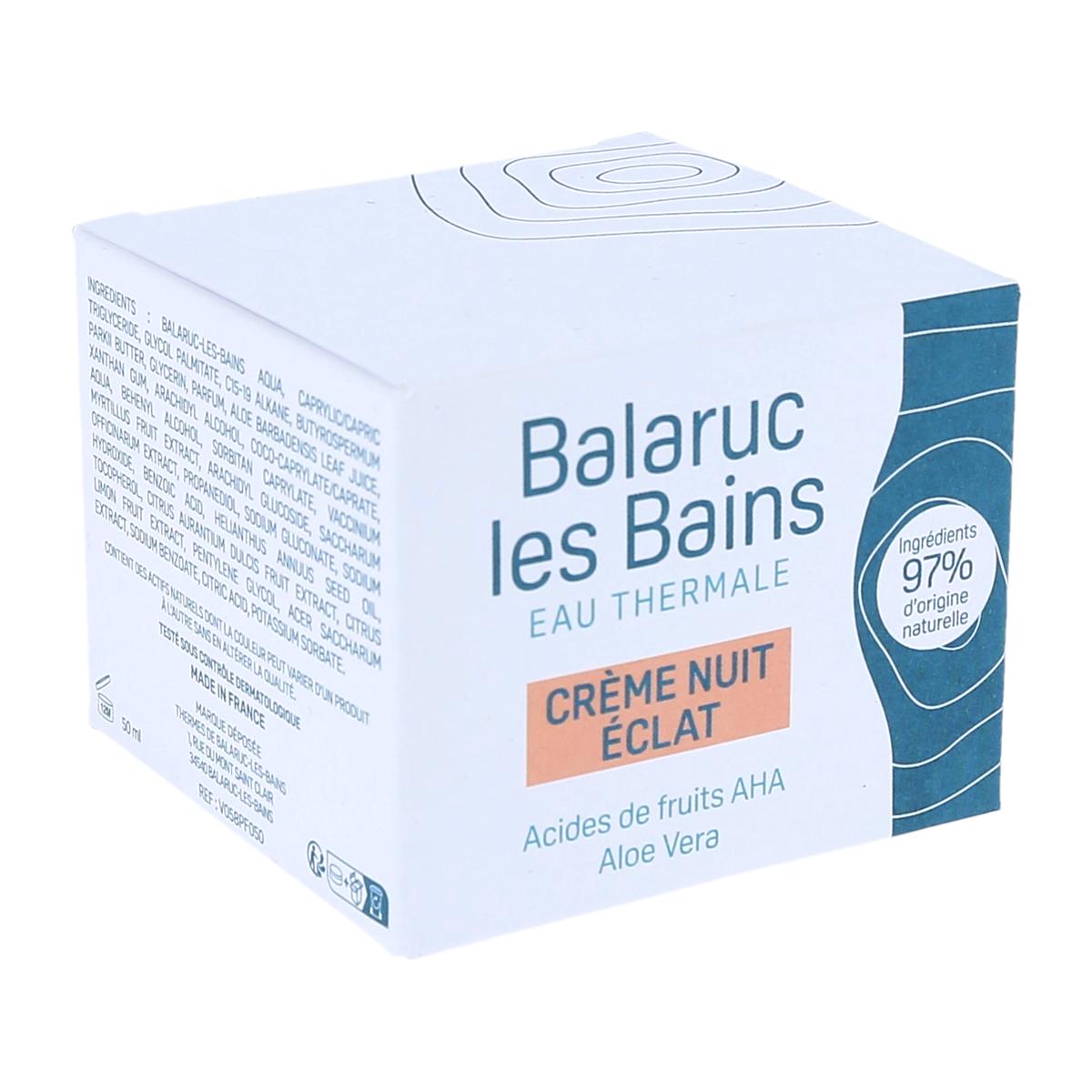 Balaruc les Bains Crème Nuit Eclat