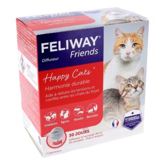 Feliway Friends Happy Cats Diffuseur+Recharge
