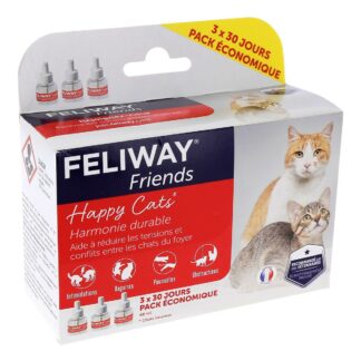 Feliway Friends Happy Cats recharges pour diffuseur