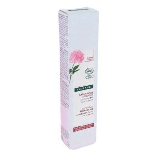 Klorane Crème Riche Apaisante à la pivoine Bio