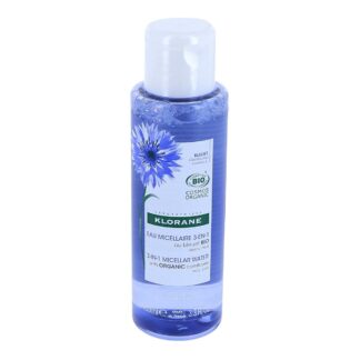 Klorane Eau Micellaire 3 en 1 au bleuet Bio