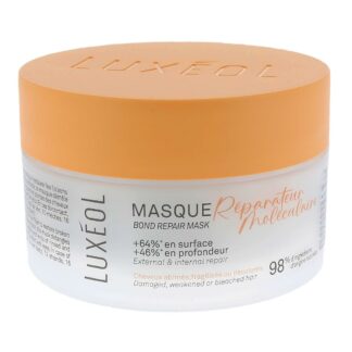 Luxéol Masque Réparateur Moléculaire Cheveux Abîmés/Fragilisés ou Décolorés