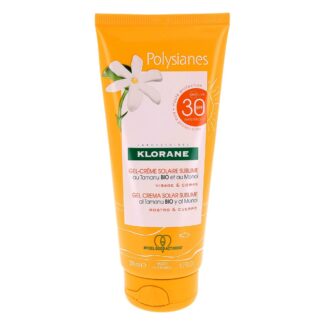 Polysianes Gel-Crème Solaire Sublime SPF30 au tamanu Bio et au monoï