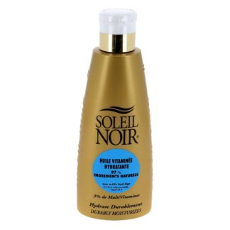 Soleil Noir Huile Vitaminée Hydratante aux actifs anti-âge