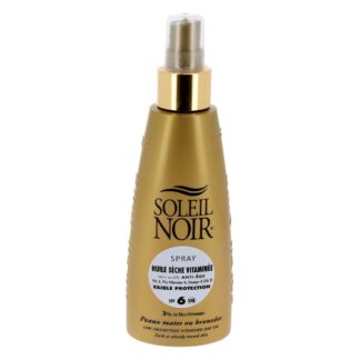 Soleil Noir Spray Huile Sèche Vitaminée aux actifs anti-âge SPF6