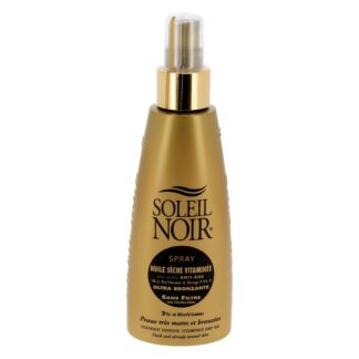Soleil Noir Spray Huile Sèche Vitaminée aux actifs anti-âge