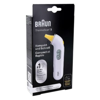 Braun ThermoScan 3 Compact et Rapide