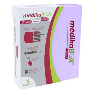 MédikaBox Premium Maxi Cases Pilulier 7 jours/4 prises