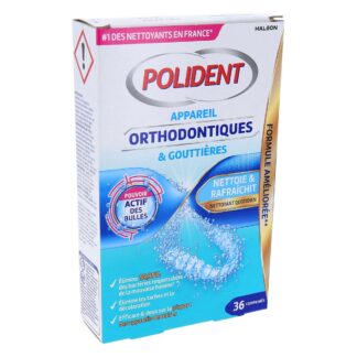 Polident Nettoyant quotidien pour appareils orthodontiques & gouttières