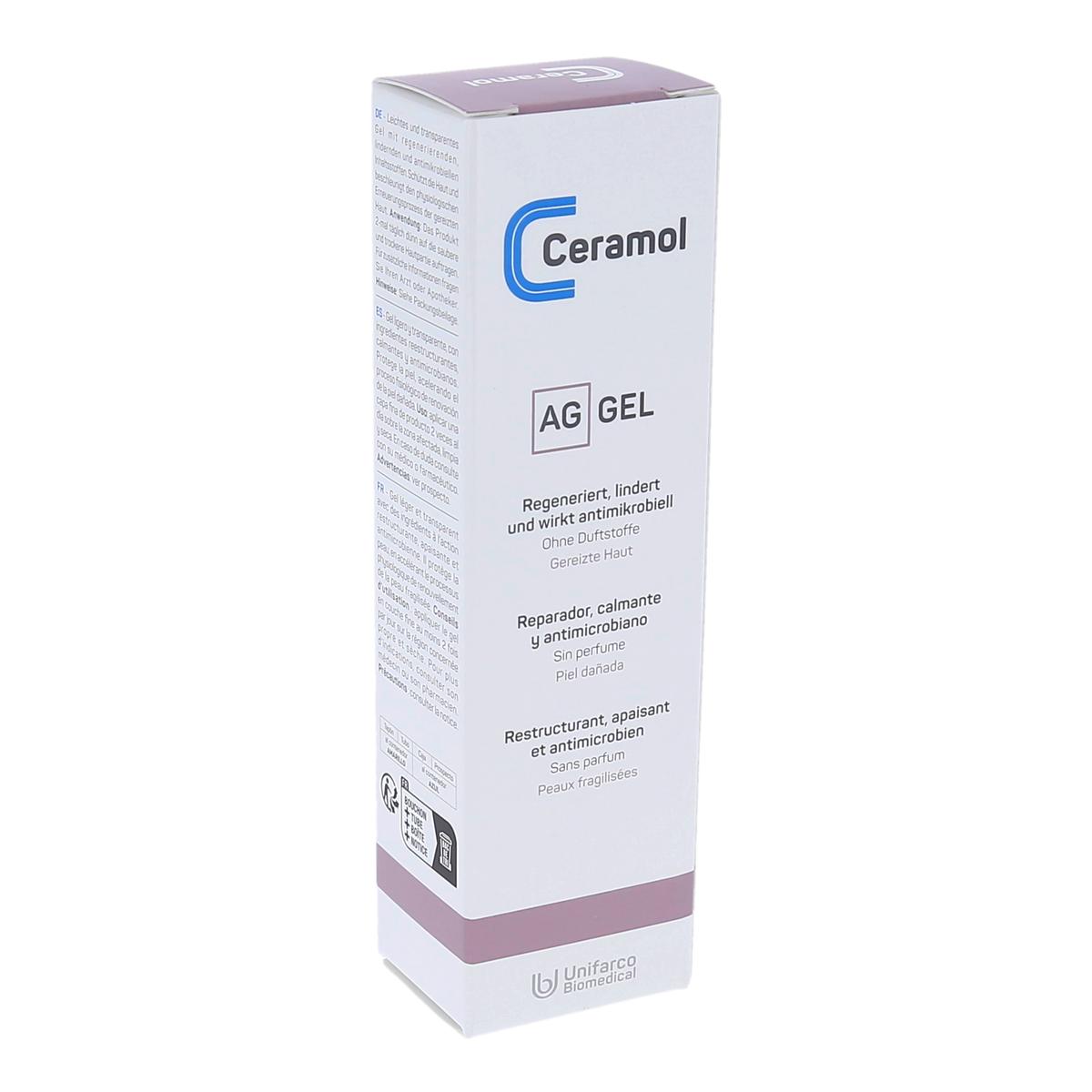 Unifarco Ceramol AG Gel Restructurant/Apaisant/Antimicrobien
