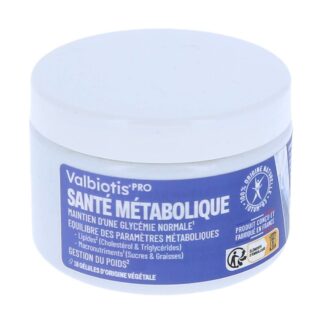 Valbiotis Pro Santé Métabolique Complément Alimentaire à base de plantes et de chrome