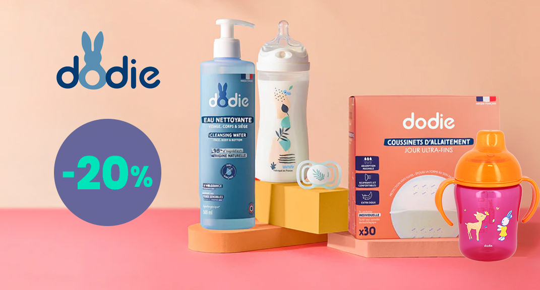 Dodie – Pour les petits, les prix tout doux