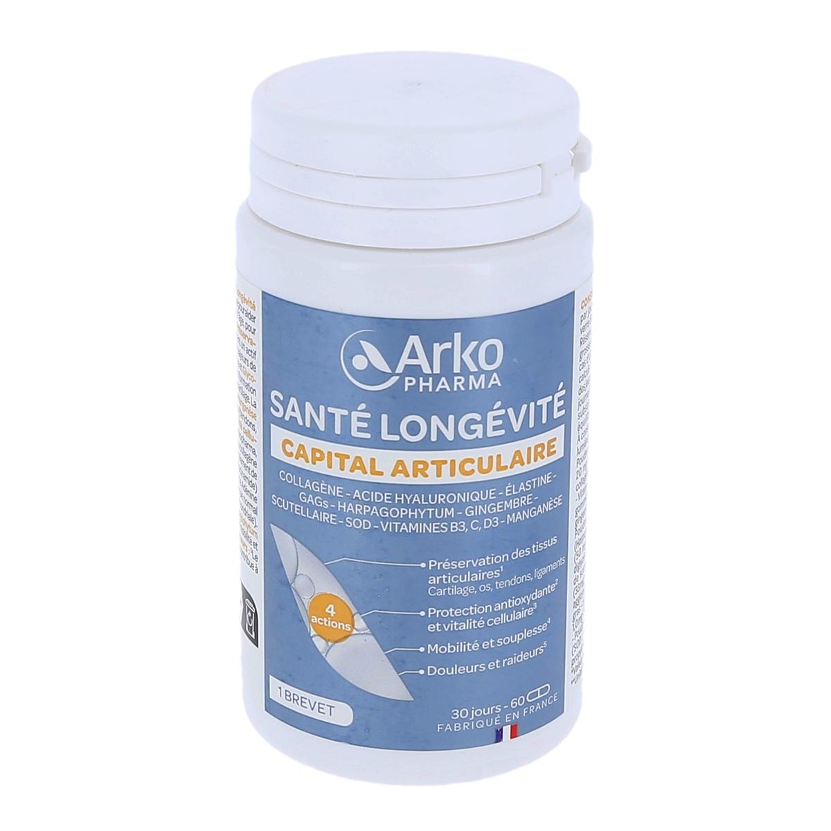 Arkopharma Santé Longévité Capital Articulaire