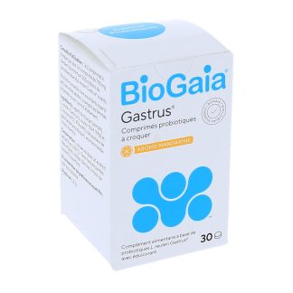 BioGaia Gastrus Comprimés Probiotiques à croquer