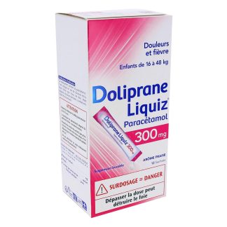 Doliprane Liquiz 300mg Suspension Buvable
