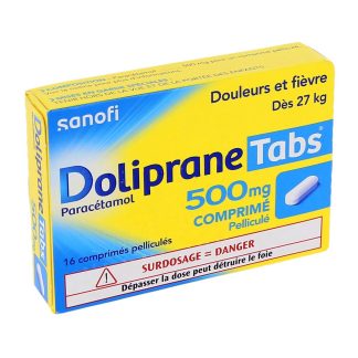 Doliprane Tabs 500mg