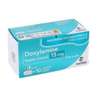 Doxylamine Viatris Conseil 15mg