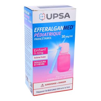EfferalganMed Pédiatrique 30mg/ml Solution Buvable