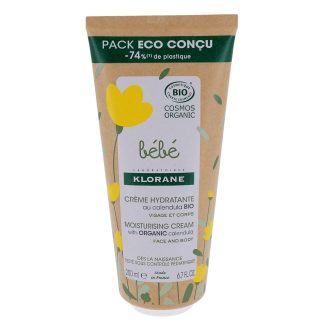 Klorane Bébé Crème Hydratante au calendula Bio