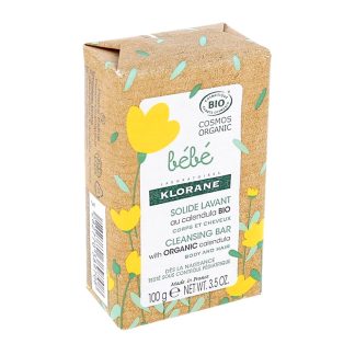 Klorane Bébé Solide Lavant au calendula Bio