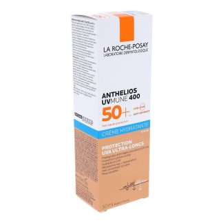 La Roche-Posay Anthelios UVMUNE 400 Crème Hydratante Protection UVA Ultra-longs SPF50+ teintée