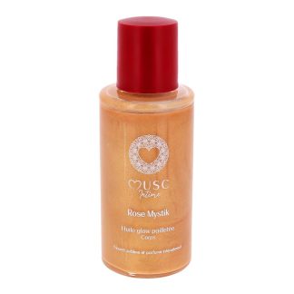 Musc Intime Huile Glow Pailletée Corps Rose Mystik