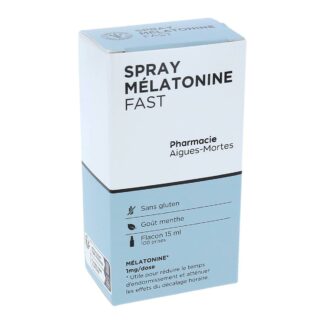 Pharmacie Aigues-Mortes Spray Mélatonine Fast (1mg/dose)