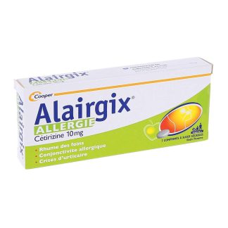 Alairgix Allergie Cétirizine 10mg
