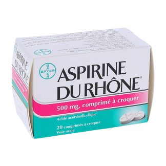 Aspirine Du Rhône 500mg