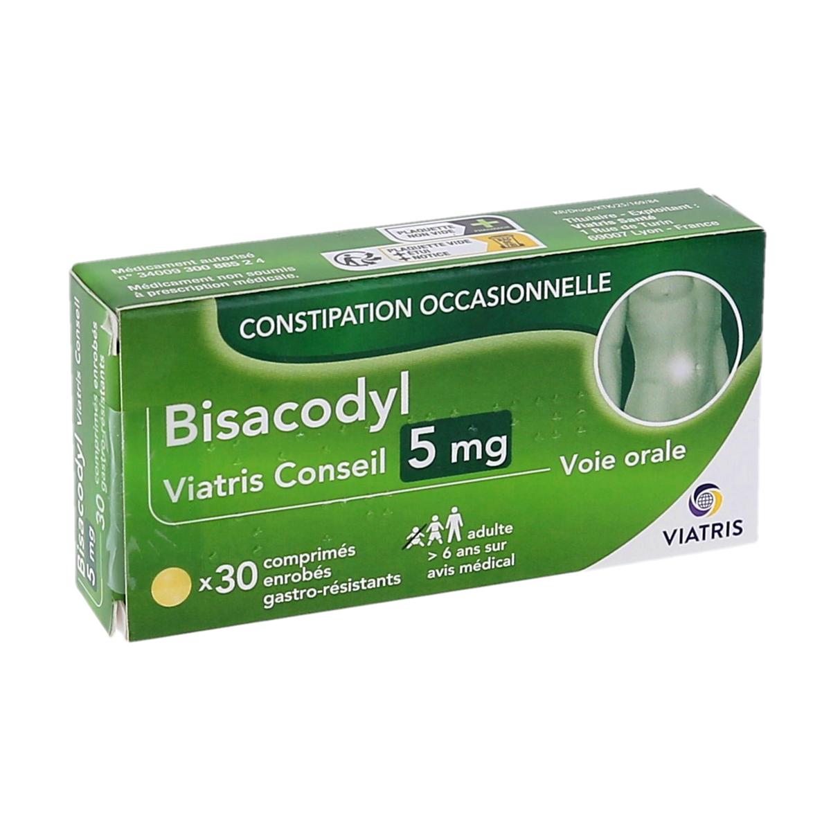 Bisacodyl 5mg Viatris Conseil