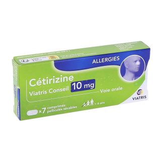 Cétirizine Viatris Conseil 10mg