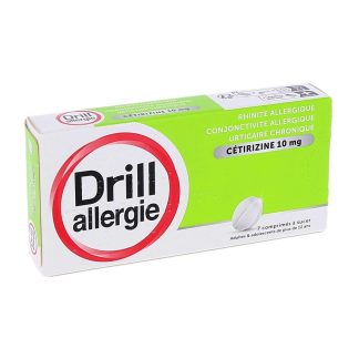 Drill Allergie Cétirizine 10mg