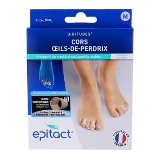 Epitact Digitubes Cors/Oeils-de-perdrix Taille M