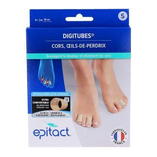 Epitact Digitubes Cors/Oeils-de-perdrix Taille S